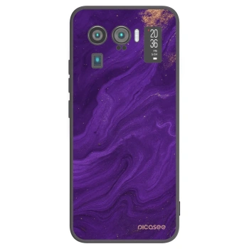 Picasee silikónový čierny obal pre Xiaomi Mi 11 Ultra - Purple