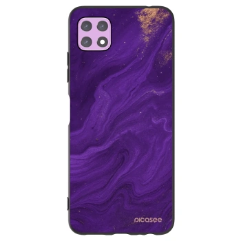Picasee silikónový čierny obal pre Samsung Galaxy A22 A226B 5G - Purple