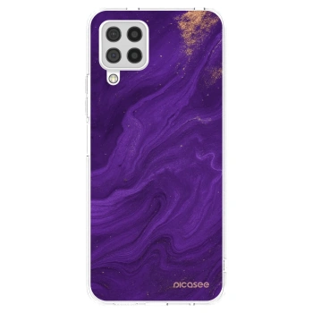 Picasee silikónový prehľadný obal pre Samsung Galaxy A22 A225F 4G - Purple