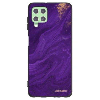 Picasee silikónový čierny obal pre Samsung Galaxy A22 A225F 4G - Purple
