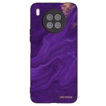 Picasee silikónový čierny obal pre Huawei Nova 8i - Purple