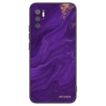 Picasee silikónový čierny obal pre Xiaomi Poco M3 Pro 5G - Purple