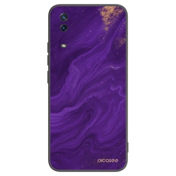 Picasee silikónový čierny obal pre Vivo Y11s - Purple