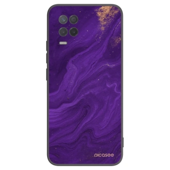 Picasee silikónový čierny obal pre Realme 8 5G - Purple