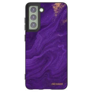 Picasee silikónový čierny obal pre Samsung Galaxy S21 FE 5G - Purple