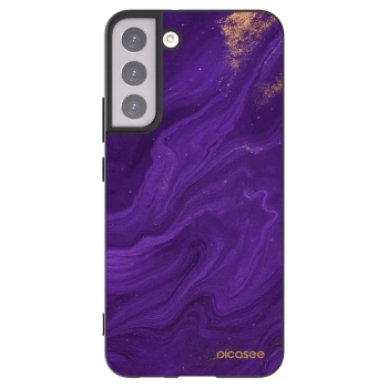 Picasee silikónový čierny obal pre Samsung Galaxy S22+ 5G - Purple