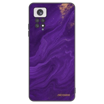 Picasee silikónový čierny obal pre Xiaomi Redmi Note 11 - Purple