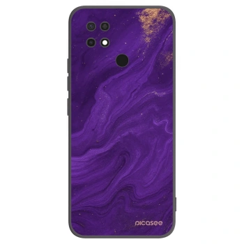 Picasee silikónový čierny obal pre Xiaomi Redmi 10C - Purple