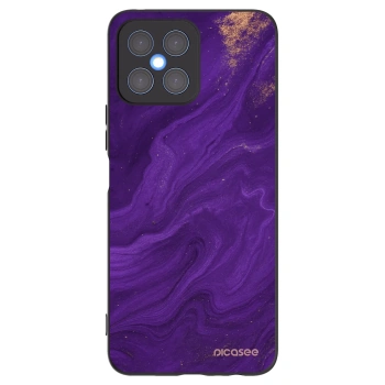 Picasee silikónový čierny obal pre Honor X8 4G - Purple
