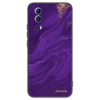 Picasee silikónový čierny obal pre Vivo Y52 5G - Purple