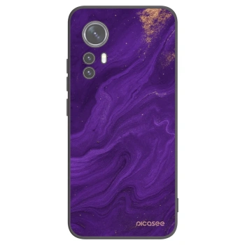 Picasee silikónový čierny obal pre Xiaomi 12X - Purple