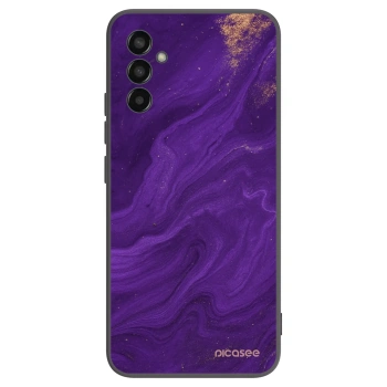 Picasee silikónový čierny obal pre Samsung Galaxy M13 M135F - Purple
