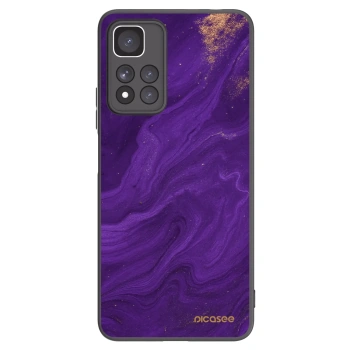 Picasee silikónový čierny obal pre Xiaomi Redmi Note 11 Pro+ 5G - Purple