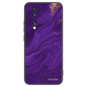 Picasee silikónový čierny obal pre Honor 70 - Purple
