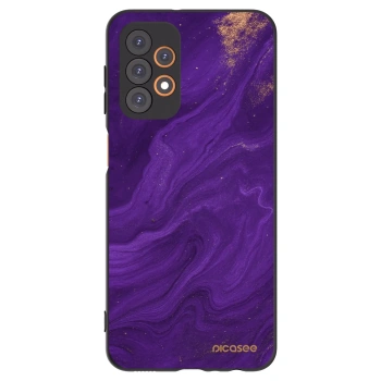 Picasee silikónový čierny obal pre Samsung Galaxy A23 A236B 5G - Purple