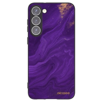 Picasee silikónový čierny obal pre Samsung Galaxy S23+ 5G - Purple