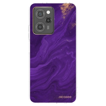 Picasee silikónový čierny obal pre Xiaomi Poco X5 Pro - Purple