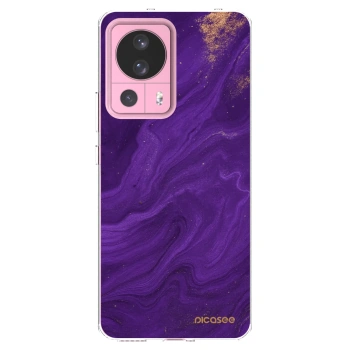 Picasee silikónový prehľadný obal pre Xiaomi 13 Lite - Purple