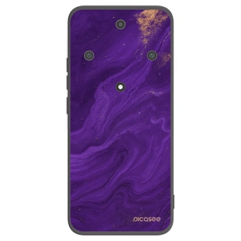 Picasee silikónový čierny obal pre Honor Magic5 Lite 5G - Purple