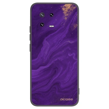 Picasee silikónový čierny obal pre Xiaomi 13 Pro - Purple
