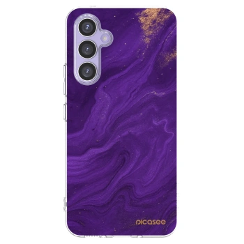 Picasee silikónový prehľadný obal pre Samsung Galaxy A54 5G A546B - Purple