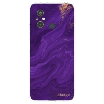 Picasee silikónový prehľadný obal pre Xiaomi Redmi 12C - Purple