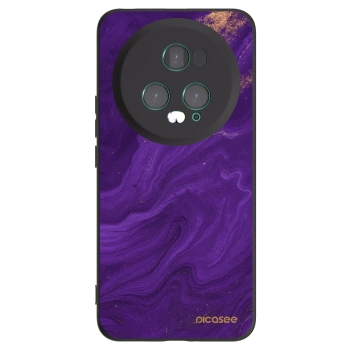 Picasee silikónový čierny obal pre Honor Magic5 Pro - Purple