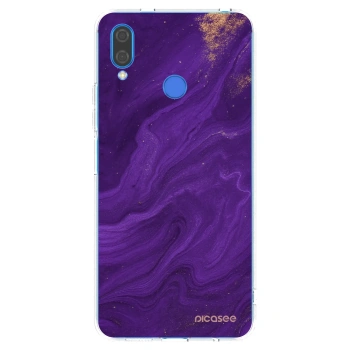 Picasee silikónový prehľadný obal pre Huawei Nova 3i - Purple
