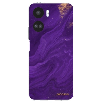 Picasee silikónový prehľadný obal pre Honor 90 Lite 5G - Purple