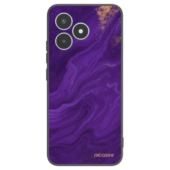 Picasee silikónový čierny obal pre Realme C53 - Purple