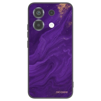 Picasee silikónový čierny obal pre Xiaomi Poco X6 - Purple