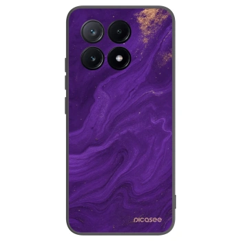 Picasee silikónový čierny obal pre Xiaomi Poco X6 Pro - Purple
