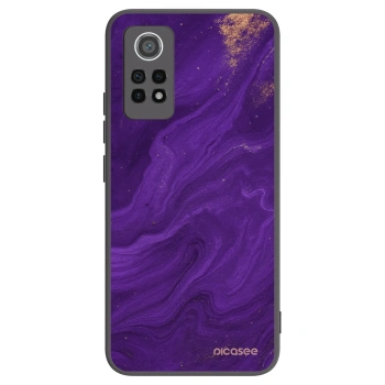 Picasee silikónový čierny obal pre Xiaomi Redmi Note 12 Pro 4G - Purple