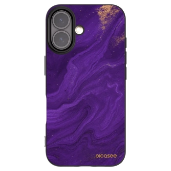 Picasee silikónový čierny obal pre Apple iPhone 16 - Purple