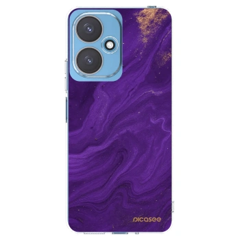Picasee silikónový prehľadný obal pre Xiaomi Redmi 13C 5G - Purple