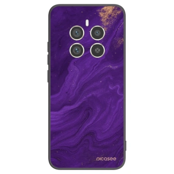 Picasee silikónový čierny obal pre Realme 12 Pro 5G - Purple