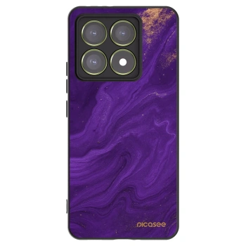 Picasee silikónový čierny obal pre Xiaomi 14T - Purple