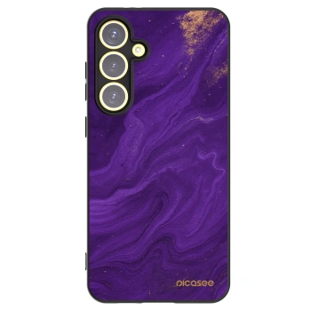 Picasee silikónový čierny obal pre Samsung Galaxy S24 FE S721B - Purple