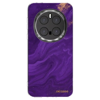 Picasee silikónový prehľadný obal pre Honor Magic7 Pro 5G - Purple