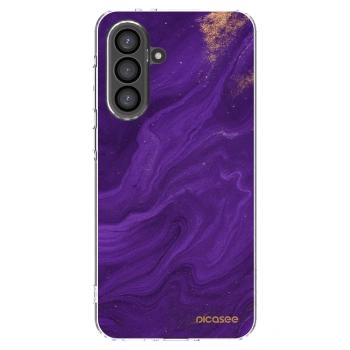 Picasee silikónový prehľadný obal pre Samsung Galaxy A36 5G - Purple