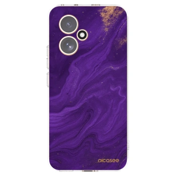 Picasee silikónový prehľadný obal pre Honor 400 5G - Purple