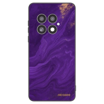 Picasee silikónový čierny obal pre OnePlus 13 5G - Purple