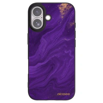 Picasee silikónový čierny obal pre Apple iPhone 17 - Purple