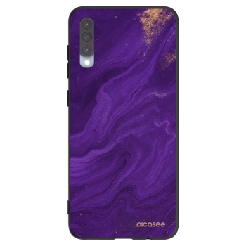 Picasee silikónový čierny obal pre Samsung Galaxy A70 A705F - Purple