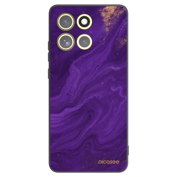 Picasee silikónový čierny obal pre Motorola Moto G86 5G - Purple