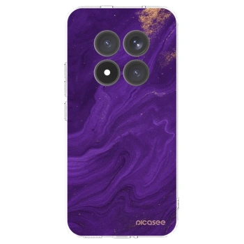 Picasee silikónový prehľadný obal pre Xiaomi Redmi Note 15 Pro+ - Purple