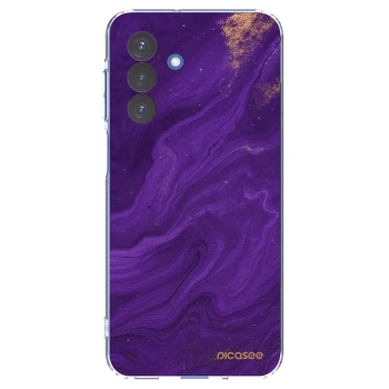 Picasee silikónový prehľadný obal pre Samsung Galaxy A17 5G - Purple