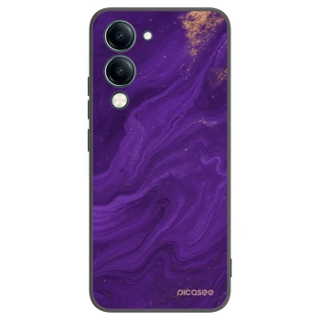 Picasee silikónový čierny obal pre Vivo Y29s 5G - Purple