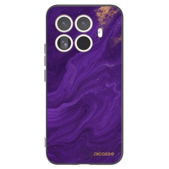 Picasee silikónový čierny obal pre Xiaomi 15T Pro - Purple