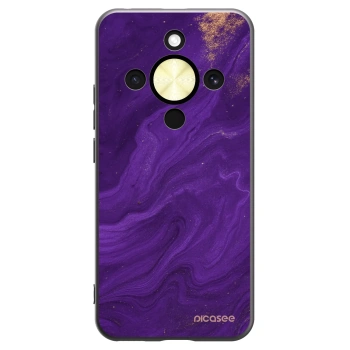 Picasee silikónový čierny obal pre Honor Magic8 Lite 5G - Purple
